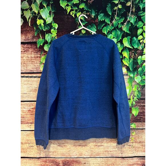 Nike Men's Tech Fleece Crewneck Sweatshirt 545163-481 Royal Blue Large - Picture 2 of 8